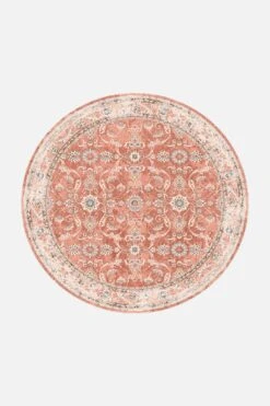 Persisch Karneol Teppich(Persisch Karneol Teppich) -Wohn Teppich Welt 0042 PersischSmaragd Rund Front b326442c 7dce 4578 81ab 150222dceca1