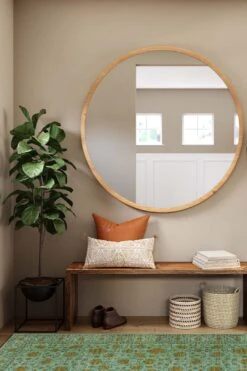 Floral Citrin Teppich(Floral Citrin Teppich) 29 Floral Citrin Teppich(Floral Citrin Teppich) -Wohn Teppich Welt 0048 FloralCitrin Room