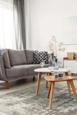 Uno Taupe Teppich(Uno Taupe Teppich) 37 Uno Taupe Teppich(Uno Taupe Teppich) -Wohn Teppich Welt 0056 UnoTaupe Quadrat Room