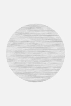 Uni Hellgrau Teppich(Uni Hellgrau Teppich) -Wohn Teppich Welt 0078 Uni Hellgrau Rund Front