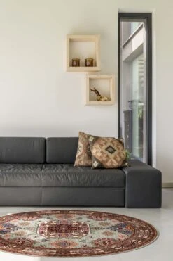 Malihe Kazak Teppich(Malihe Kazak) 33 Malihe Kazak Teppich(Malihe Kazak) -Wohn Teppich Welt 0082 MaliheKazak Rund Room