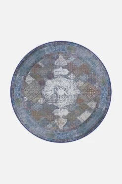 Duva Teal Teppich(Duva Teal) 30 Duva Teal Teppich(Duva Teal) -Wohn Teppich Welt 0083 DuvaTeal Rund Front 98da3252 e862 45a2 9071 bae522ab61cf