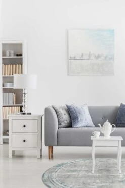 Aria Turmalin Teppich(Aria Turmalin) -Wohn Teppich Welt 0091 AriaTurmalin rund Room