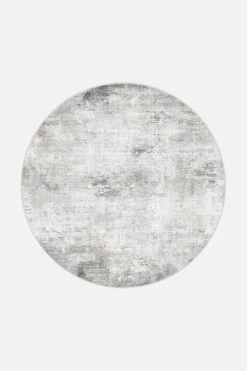 Asche Quarz Teppich(Asche Quarz) -Wohn Teppich Welt 0092 AscheQuarz Rund Front 149ae44a 3d70 4562 a723 ddd9abdb94c8