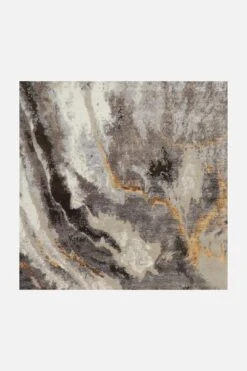 Marmor Natur Teppich(Marmor Natur) -Wohn Teppich Welt 0095 MarmorNatur Quadrat Front