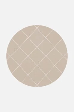 Berber Sahara Teppich(Berber Sahara Teppich) -Wohn Teppich Welt 0101 BerberSahara Rund Front