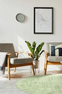 Paloma Mela Teppich(Paloma Mela Teppich) -Wohn Teppich Welt 0103 PalomaMela Rund Room