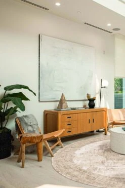 Helia Sand Teppich(Helia Sand Teppich) -Wohn Teppich Welt 0104 HeliaSand Rund Room