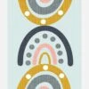 Regenbogen Glück Teppich(Regenbogen Gluck Teppich) -Wohn Teppich Welt 0107 Front