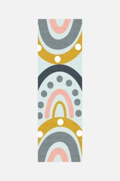 Regenbogen Glück Teppich(Regenbogen Gluck Teppich) -Wohn Teppich Welt 0107 Laufer Front