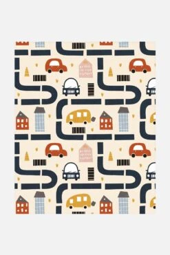 Stadt Dschungel Teppich(Grossstadt Djungel Teppich) -Wohn Teppich Welt 0108 StadtDschungel 250x300 Front