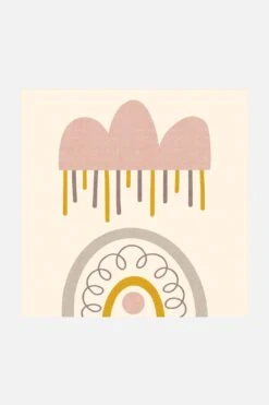 Rosa Regen Teppich(Rosa Regen Teppich) 31 Rosa Regen Teppich(Rosa Regen Teppich) -Wohn Teppich Welt 0109 RosaRegen Quadrat Front