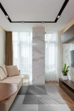 Tula Grau Teppich(Tula Grau Teppich) -Wohn Teppich Welt 0119 TulaGrau Room