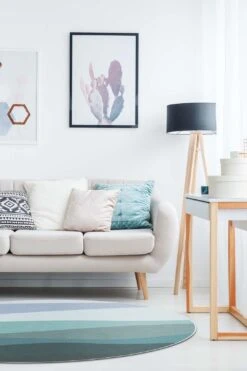 Ozean Saphir Teppich(Ozean Saphir Teppich) -Wohn Teppich Welt 0122 OzeanSaphir Rund Room c6d70b12 80e6 4cac 8d38 db1615d638d6