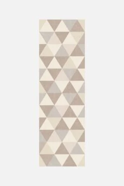 Pyramide Sand Teppich(Pyramide Sand Teppich) -Wohn Teppich Welt 0123 PyramideSand Laufer Front