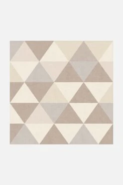 Pyramide Sand Teppich(Pyramide Sand Teppich) -Wohn Teppich Welt 0123 PyramideSand Quadrat Front