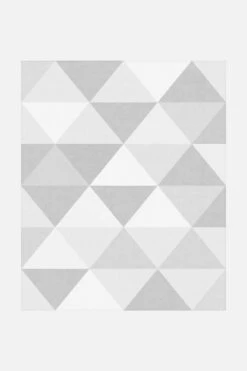 Pyramide Grau Teppich(Pyramide Grau Teppich) -Wohn Teppich Welt 0124 PyramideGrau 250x300 Front