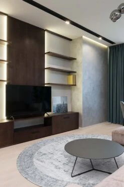 Helia Grau Teppich(Helia Grau Teppich) 33 Helia Grau Teppich(Helia Grau Teppich) -Wohn Teppich Welt 0129 HeliaGrau Rund Room