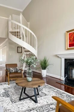 Heriz Quarz Teppich(Heriz Quarz Teppich 1) -Wohn Teppich Welt 0131 HerizQuarz Quadrat Room