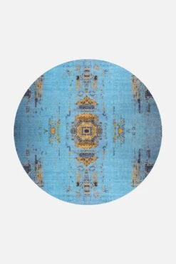 Nika Cyan Teppich(Nika Cyan Teppich) -Wohn Teppich Welt 0137 NikaCyan Front 7fc491ef 828c 463a a59a 7da9448540df