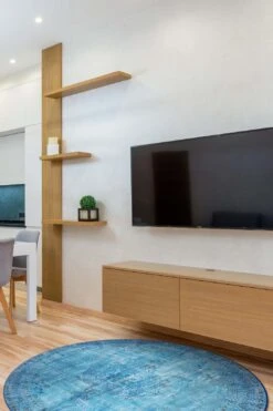 Azurro Vintage Teppich(Azurro Vintage Teppich) 33 Azurro Vintage Teppich(Azurro Vintage Teppich) -Wohn Teppich Welt 0138 AzurroVintage Rund Room