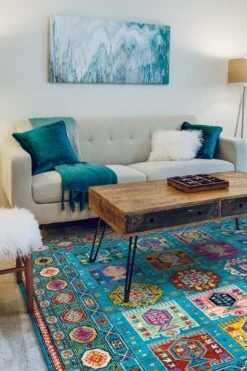 Soraya Labra Teppich(Soraya Labra Teppich) -Wohn Teppich Welt 0141 SorayaLabra Quadrat Room