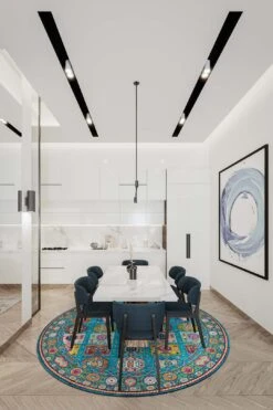 Soraya Labra Teppich(Soraya Labra Teppich) -Wohn Teppich Welt 0141 SorayaLabra Rund Room