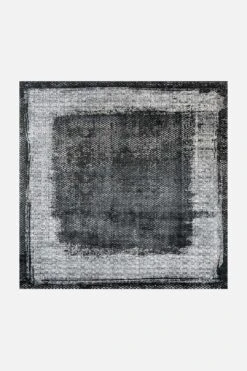 Yaris Anthrazit Teppich(Yaris Anthrazit Teppich) -Wohn Teppich Welt 0146 YarisAnthrazit Quadrat Front