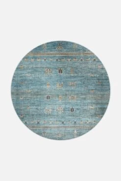 Desna Smaragd Teppich(Desna Smaragd Teppich) -Wohn Teppich Welt 0151 DesnaSmaragd Front Rund200