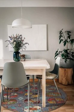 Nilay Tansanit Teppich(Nilay Tansanit Teppich) -Wohn Teppich Welt 0152 NilayTansanit Rund Room