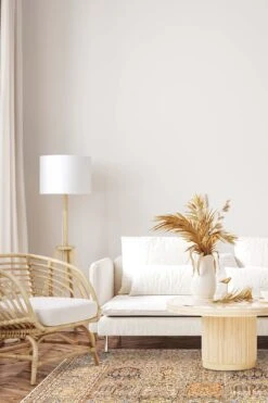 Banafsheh Beige Teppich(Banafsheh Beige Teppich) -Wohn Teppich Welt 0154 BanafshehBeige Room Quadrat