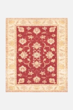 Bahar Rot Teppich(Bahar Rot Teppich) -Wohn Teppich Welt 0157 BaharRot 250x300 Front