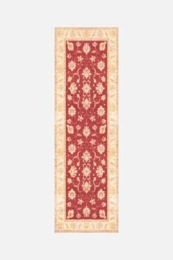 Bahar Rot Teppich(Bahar Rot Teppich) -Wohn Teppich Welt 0157 BaharRot Laufer Front