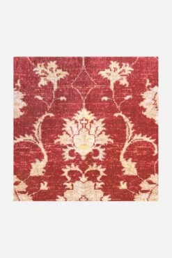 Bahar Rot Teppich(Bahar Rot Teppich) -Wohn Teppich Welt 0157 BaharRot Quadrat Zoom