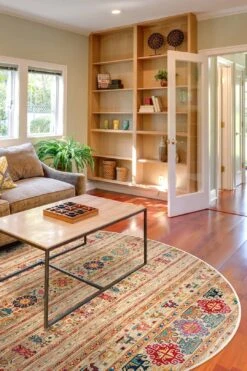 Shiva Naturell Teppich(Shiva Naturell Teppich) 33 Shiva Naturell Teppich(Shiva Naturell Teppich) -Wohn Teppich Welt 0158 ShivaNaturell Rund Room