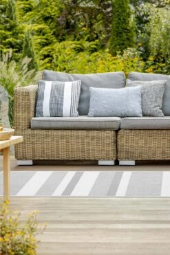 Outdoor Melina Grau Teppich(Outdoor Melina Grau Teppich) -Wohn Teppich Welt 0166 MelinaGrau Laufer Room Outdoor