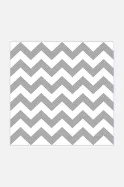 Outdoor Zack Grau Teppich(Outdoor Zack Grau Teppich) -Wohn Teppich Welt 0168 ZackGrau Quadrat Front