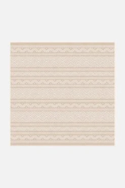 Outdoor Aztek Creme Teppich(Outdoor Aztek Creme Teppich) -Wohn Teppich Welt 0172 AztekCreme Quadrat Front a8aff8d9 9a71 44b9 83a9 450f63b6e3c7