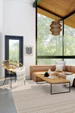 Outdoor Aztek Creme Teppich(Outdoor Aztek Creme Teppich) -Wohn Teppich Welt 0172 AztekCreme Room Indoor