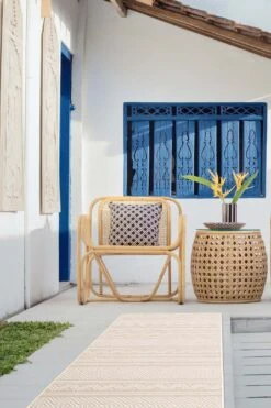 Outdoor Aztek Creme Teppich(Outdoor Aztek Creme Teppich) -Wohn Teppich Welt 0172 AztekCreme Room Outdoor