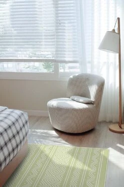 Outdoor Aztek Grün Teppich(Outdoor Aztek Grun Teppich) -Wohn Teppich Welt 0173 AztekGrun Room Indoor