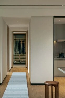 Outdoor Aztek Himmelblau Teppich(Outdoor Aztek Himmelblau Teppich) -Wohn Teppich Welt 0174 AztekHimmelblau Laufer Room Indoor