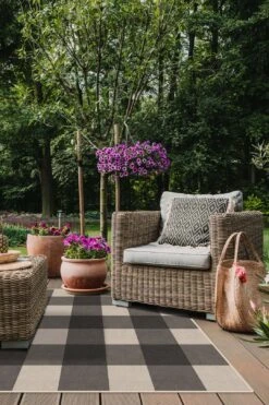 Outdoor Quadrat Anthrazit Teppich(Outdoor Quadrat Anthrazit Teppich) 41 Outdoor Quadrat Anthrazit Teppich(Outdoor Quadrat Anthrazit Teppich) -Wohn Teppich Welt 0175 QuadratAnthrazit Room 1