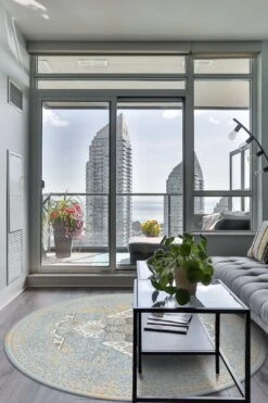 Mahan Taubengrau Teppich(Mahan Taubengrau Teppich) 33 Mahan Taubengrau Teppich(Mahan Taubengrau Teppich) -Wohn Teppich Welt 0181 MahanTaubengrau Rund Room