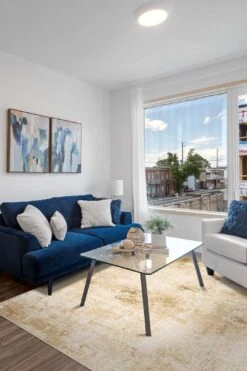 Asche Sand Teppich(Asche Sand Teppich) -Wohn Teppich Welt 0193 AscheSand Room Quadrat