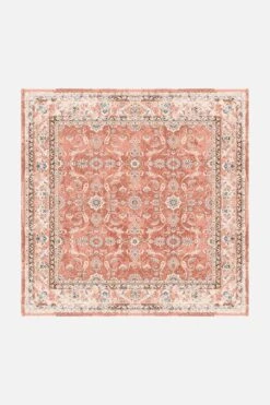 Persisch Karneol Teppich(Persisch Karneol Teppich) -Wohn Teppich Welt 0194 PersischKarneol Quadrat Front