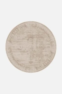 Paloma Taupe Teppich(Paloma Taupe Teppich) -Wohn Teppich Welt 0196 PalomaTaupe Rund Front 946b533b 75e6 4f97 bfc6 3e7d936a2c62