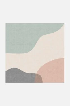 Ban Pastell Teppich(Ban Pastell Teppich) -Wohn Teppich Welt 0198 BanPastell Quadrat Front