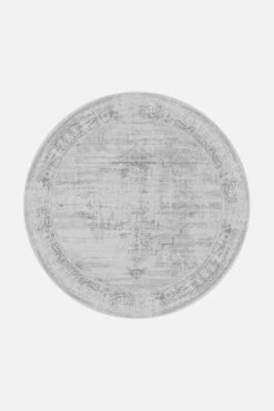 Paloma Steingrau Teppich(Paloma Steingrau Teppich) 30 Paloma Steingrau Teppich(Paloma Steingrau Teppich) -Wohn Teppich Welt 0199 PalomaSteingrau Rund Front