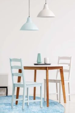 Asche Kyanit Teppich(Asche Kyanit Teppich) -Wohn Teppich Welt 0200 AscheKyanit Room Rund